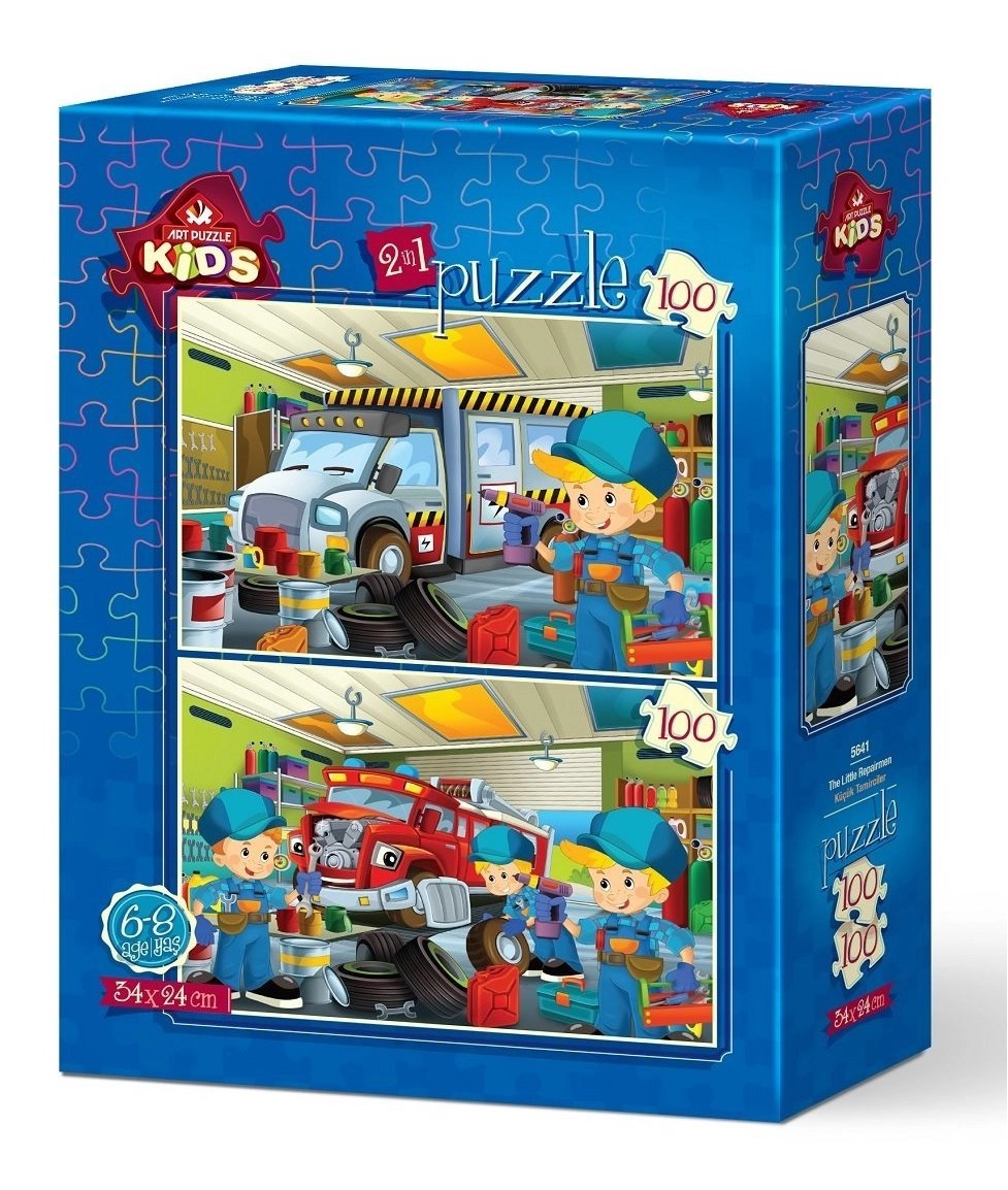 E-shop ART Malí opraváři 2x100 dielov