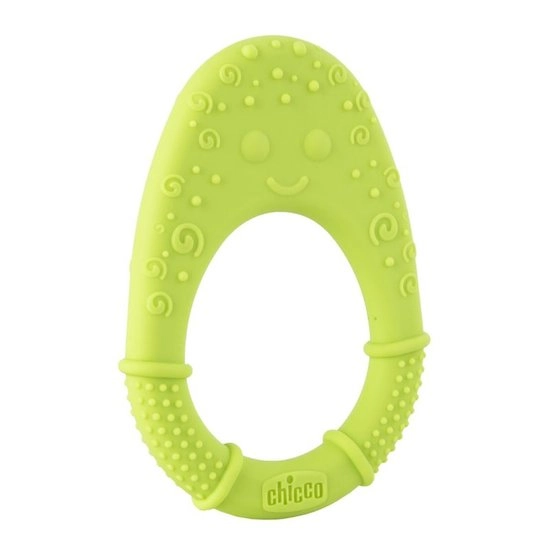 E-shop Chicco hryzačka silikon Super Soft Avokádo zelená