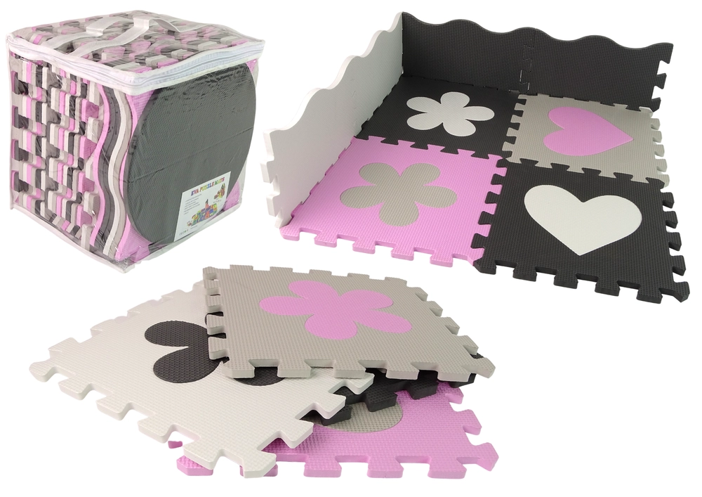 E-shop mamido Edukačná penová podložka EVA puzzle pre dojčatá 25 ks