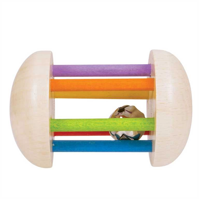 E-shop Bigjigs Toys Rolnička v dúhové klietke