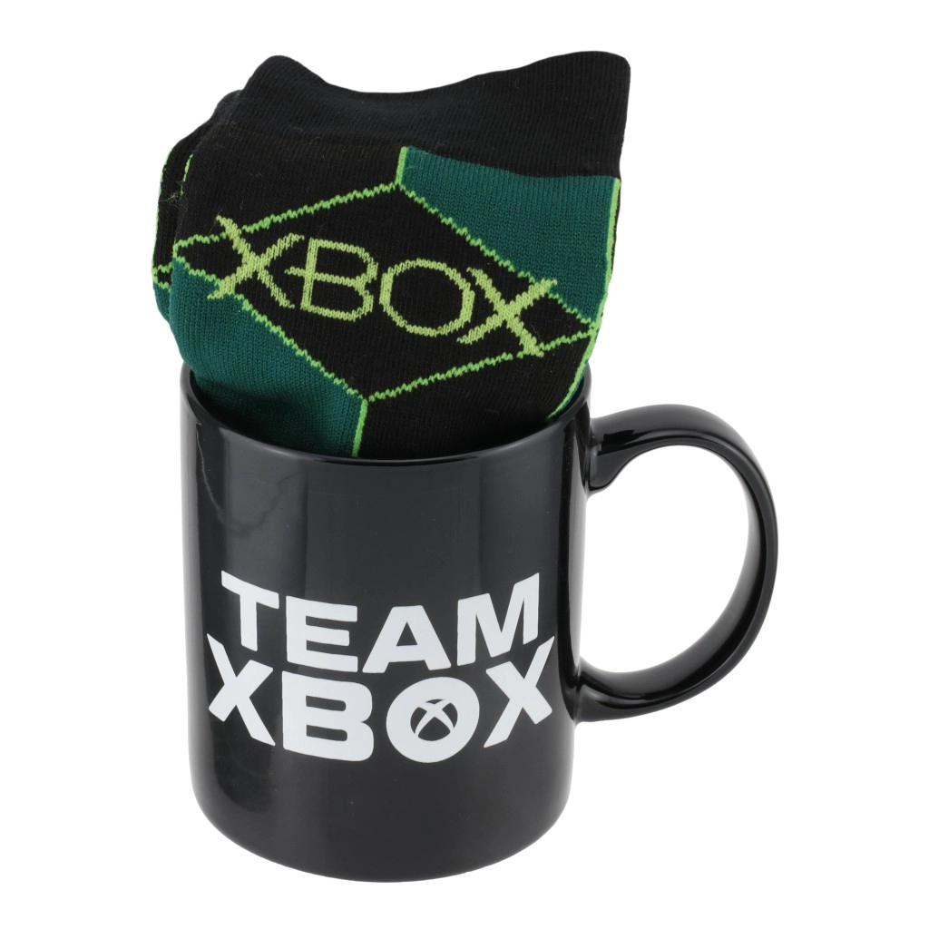 E-shop Paladone Dárková sada Xbox Hrnek a ponožky 300 ml