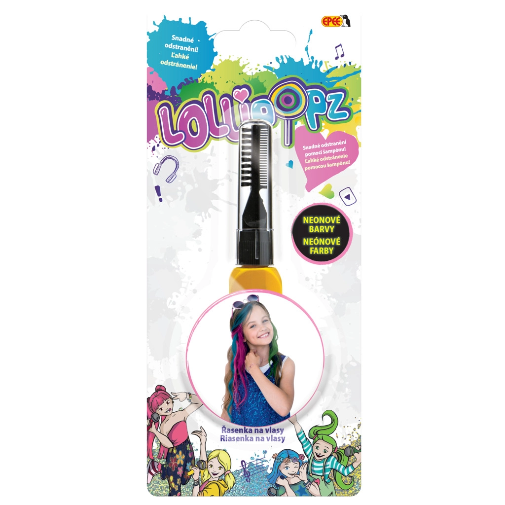 E-shop EPEE Riasenka na vlasy Lollipopz Žltá