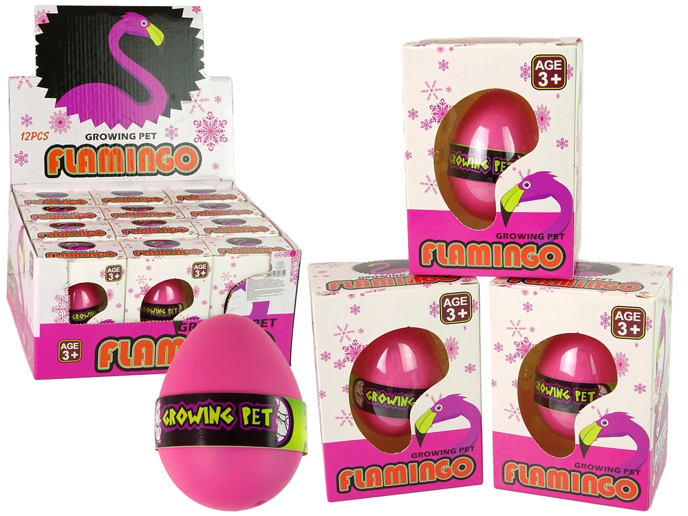 E-shop Lean Toys Vajíčko Plameniaka rastúce vo vode