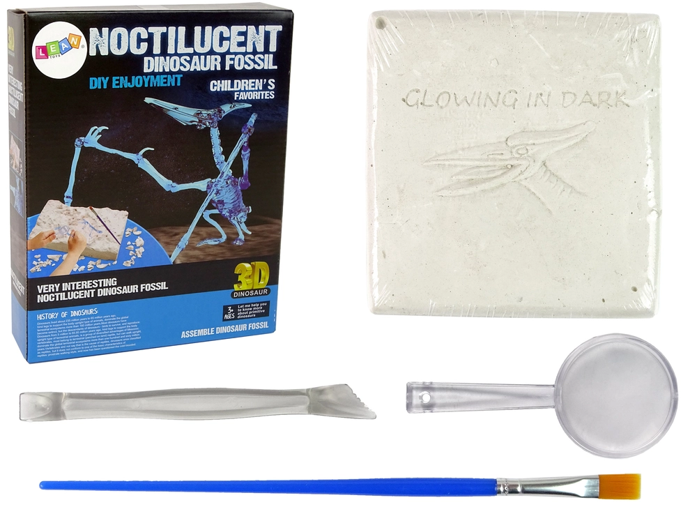 E-shop Lean Toys Súprava na výkop Dinosaura 3D Pteranodon