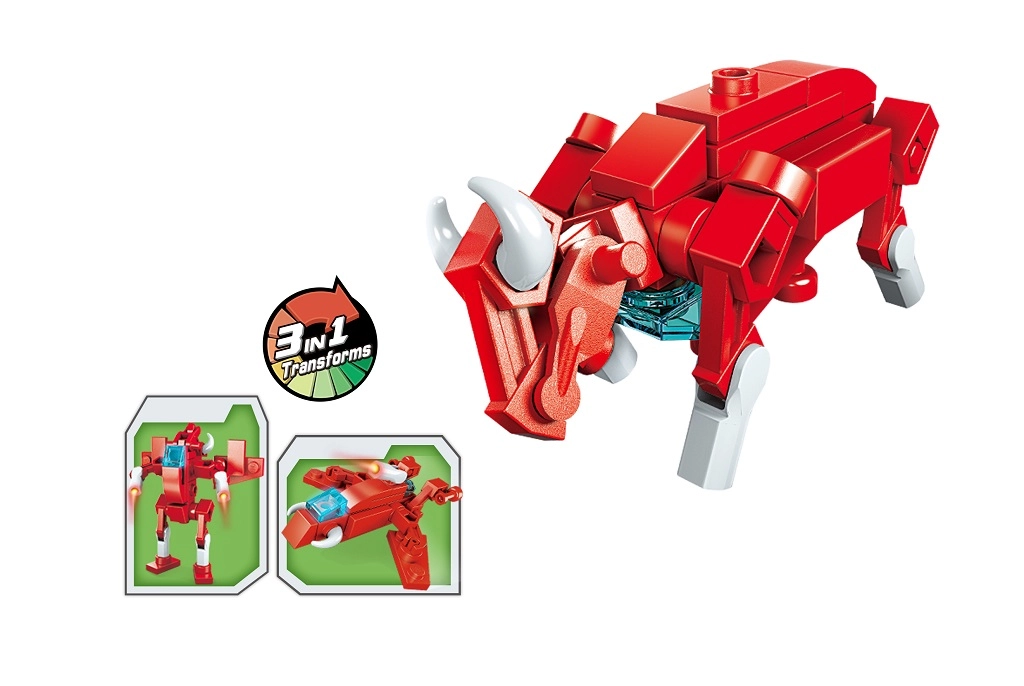 E-shop Qman Multivariant Combat Team 2103-4 Divoký býk 3v1