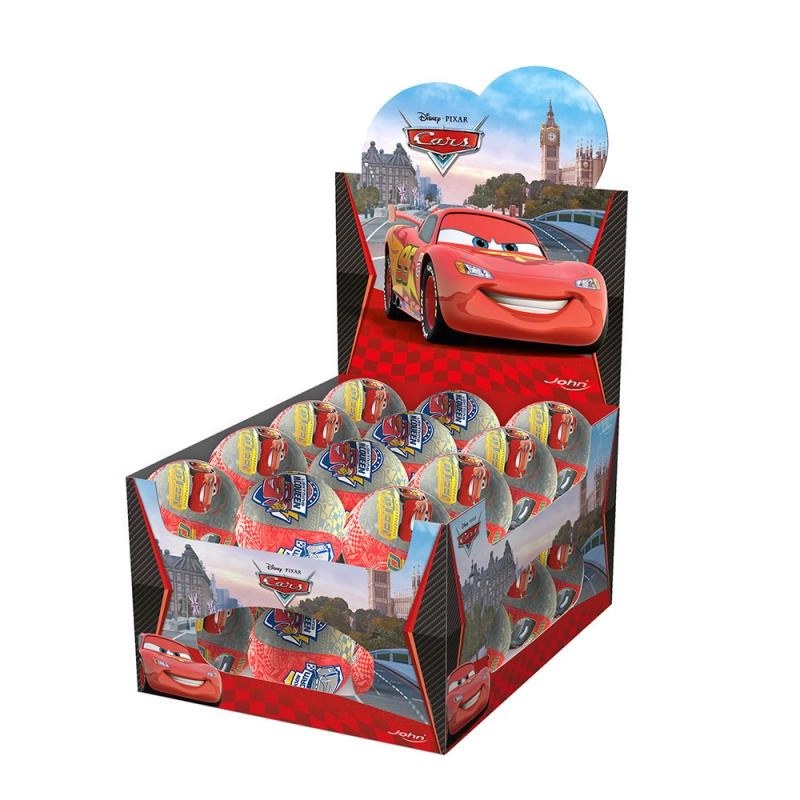 E-shop Mäkká penová loptička CARS 100 mm