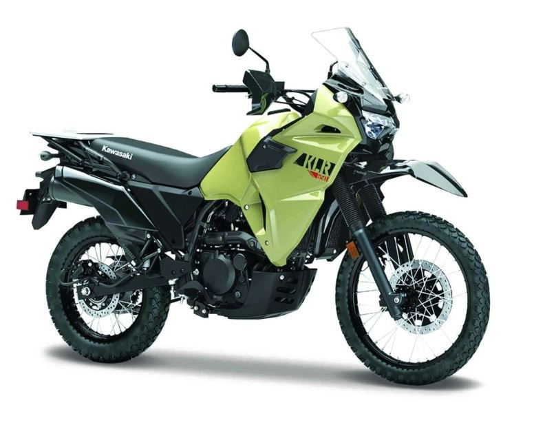 Kovový model motocykla Kawasaki KLR 650 1:18