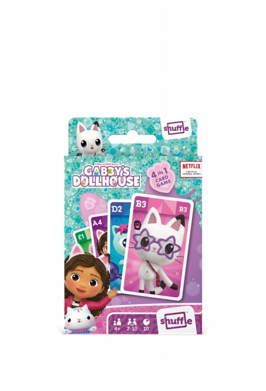 E-shop Hra Gabbi 4 v 1 Cat House Shuffle Game