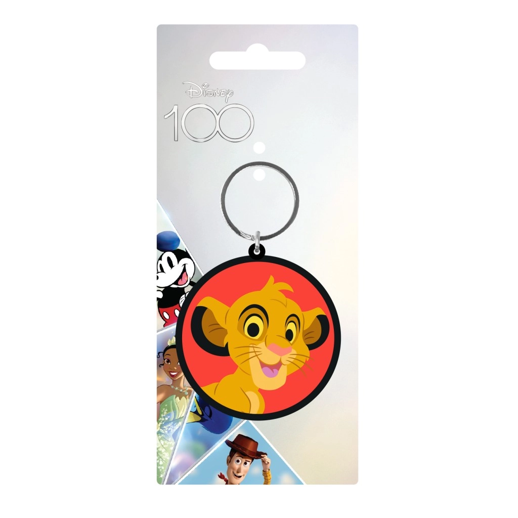 E-shop Prívesok na kľúče Leví kráľ Simba gumová
