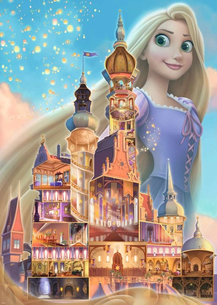 E-shop RAVENSBURGER Disney Castle Collection: Locika 1000 dielov