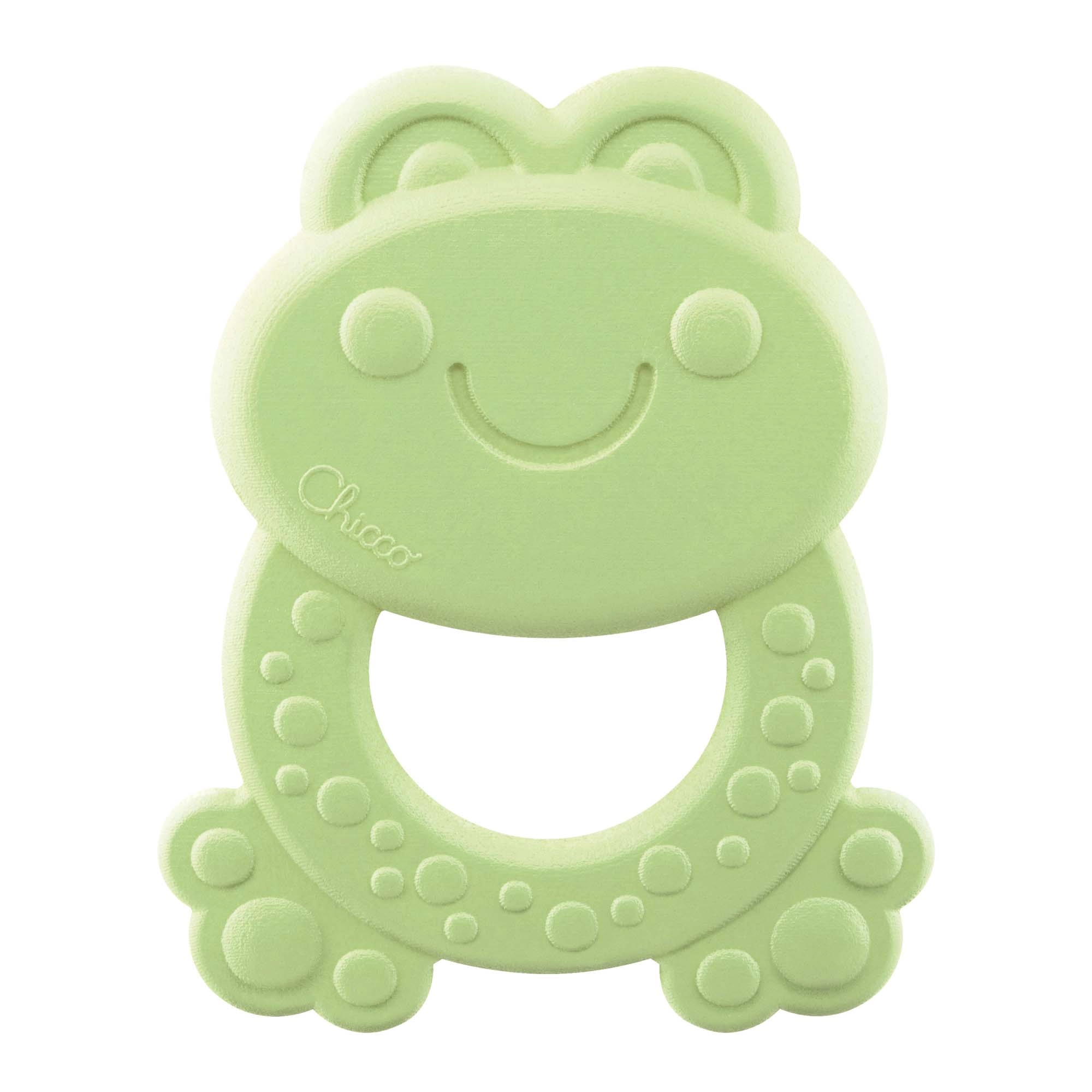 E-shop Chicco hryzačka Eco+ Žabka Burt zelená