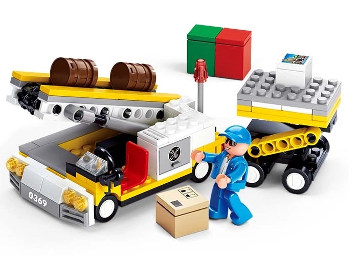 E-shop Sluban B0369 Letiště Nakládač zavazadel