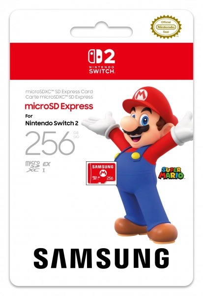 Samsung Nintendo Switch 2 microSD Express 256 GB MB-MZ256S