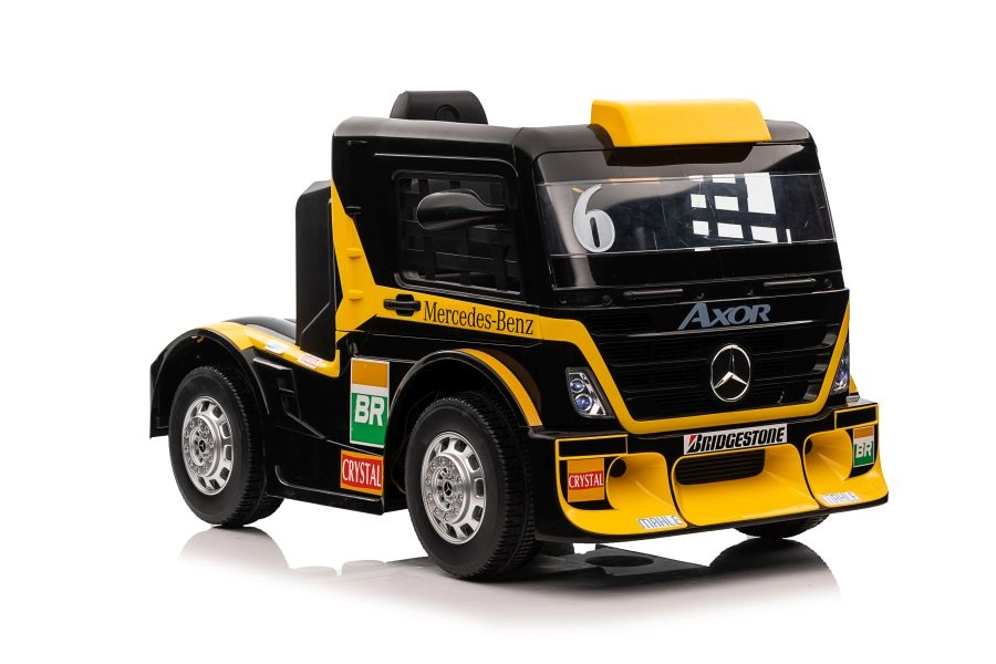 E-shop Lean Cars Auto Na akumulátor Mercedes XMX622 LCD Žltá