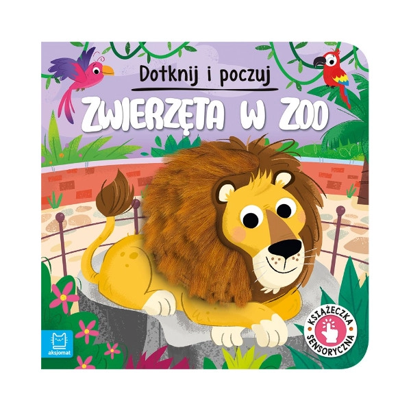 E-shop Zwierzęta w zoo. Dotknij i poczuj. Książeczka sensoryczna