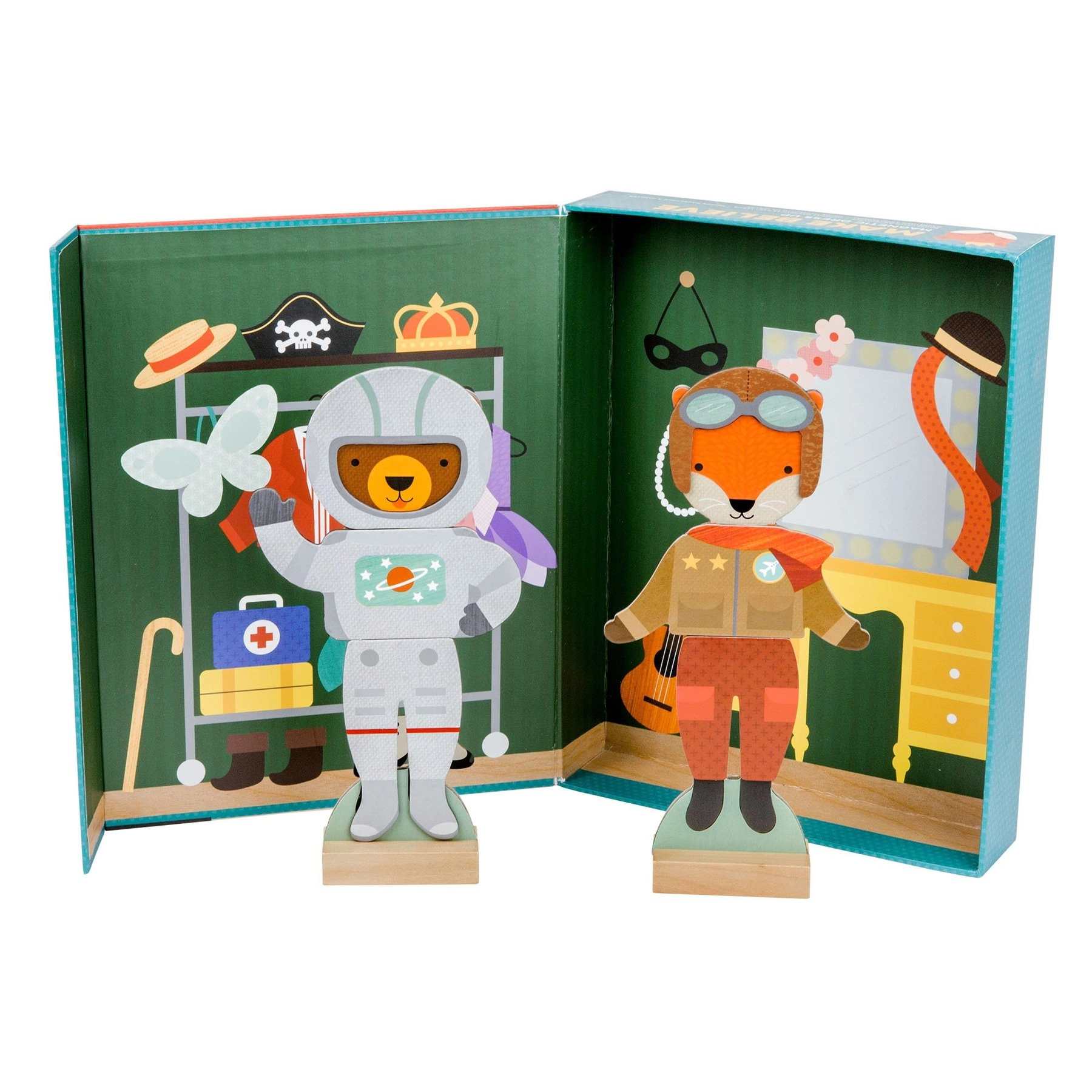 E-shop Petit Collage magnetické puzzle zvieratká