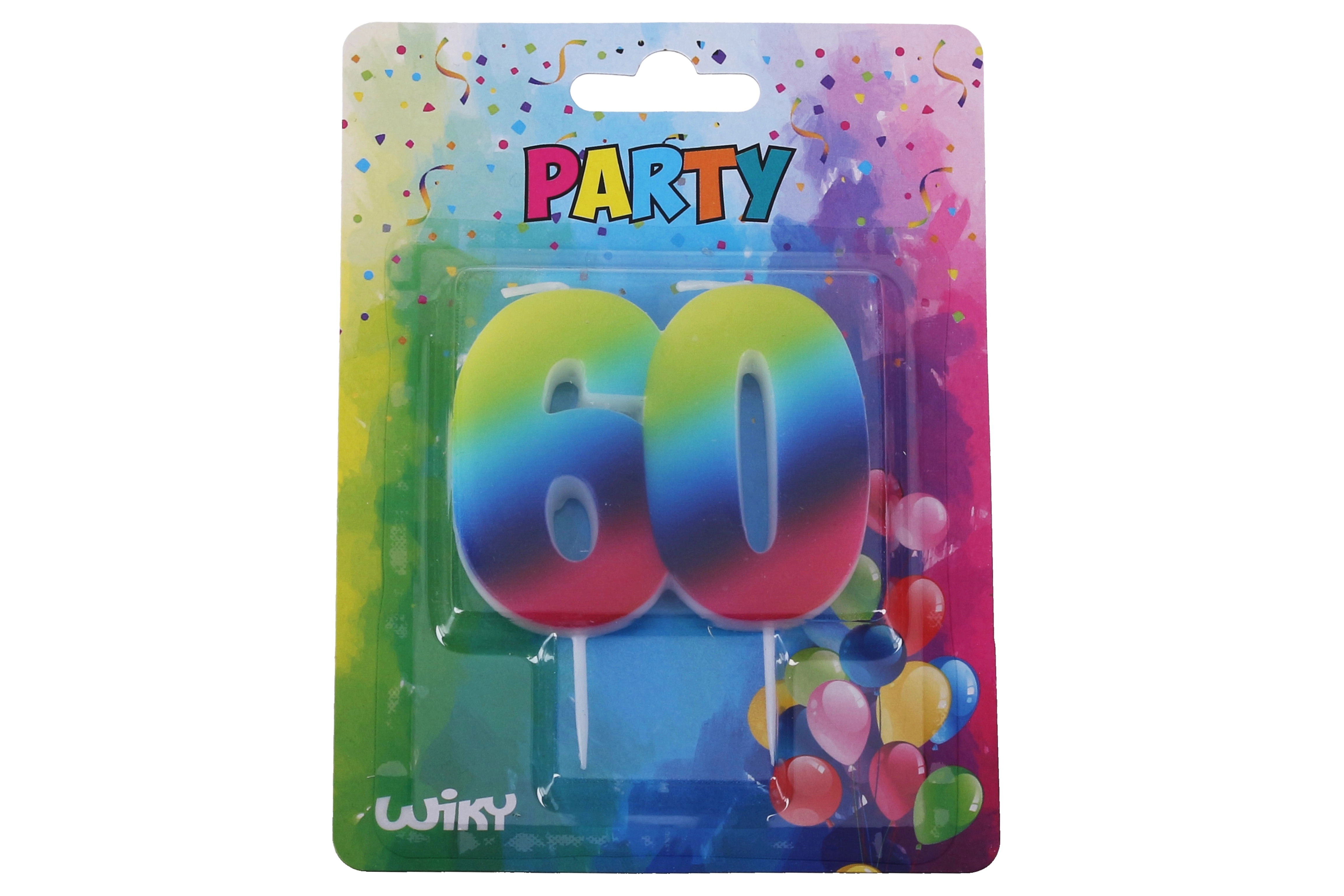 Wiky Tortová dúhová č.60