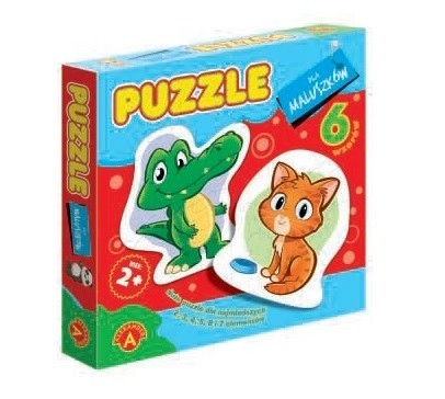 Puzzle pre najmenších – krokodíl