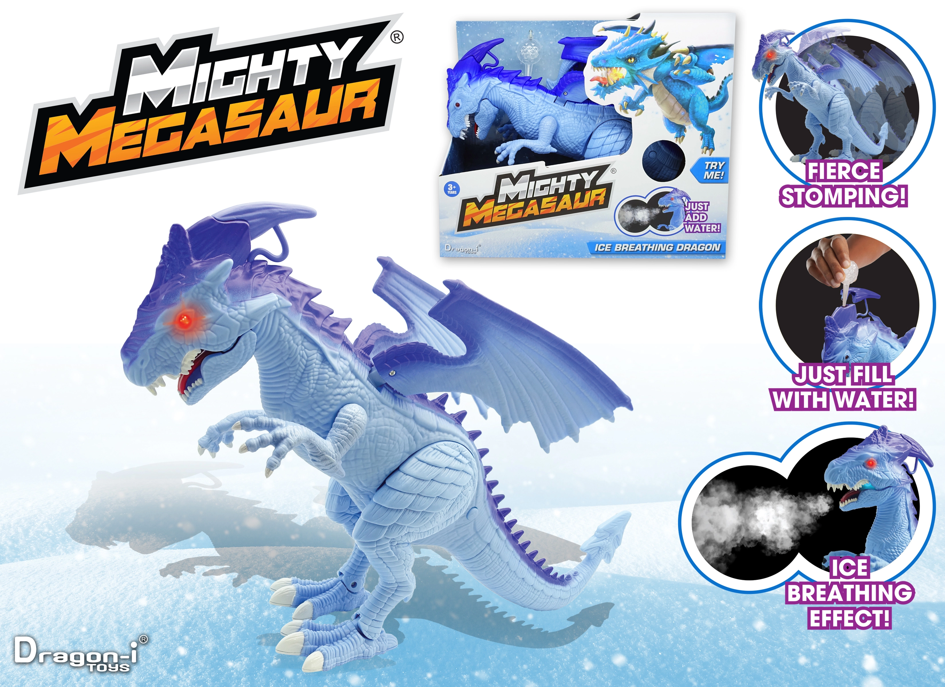 E-shop Mega veľký chodiaci ozvučený dinosaurus Dragon-i Toys