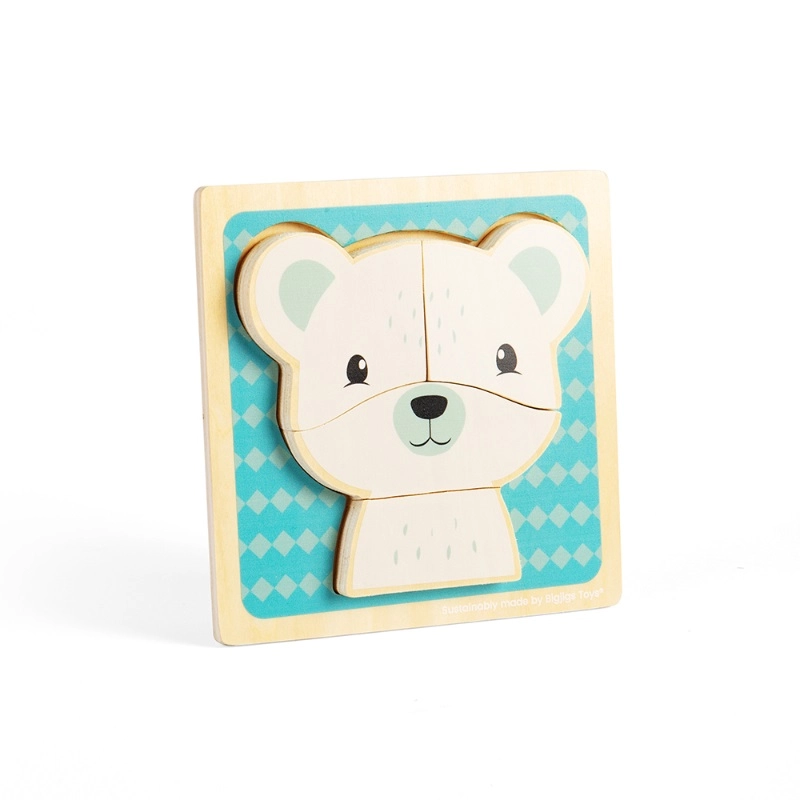 E-shop Puzzle Polárny medvedík Bigjigs Toys