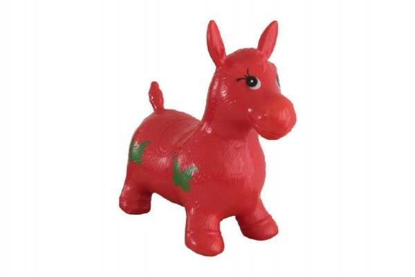 E-shop Teddies hopsadlo kůň červený