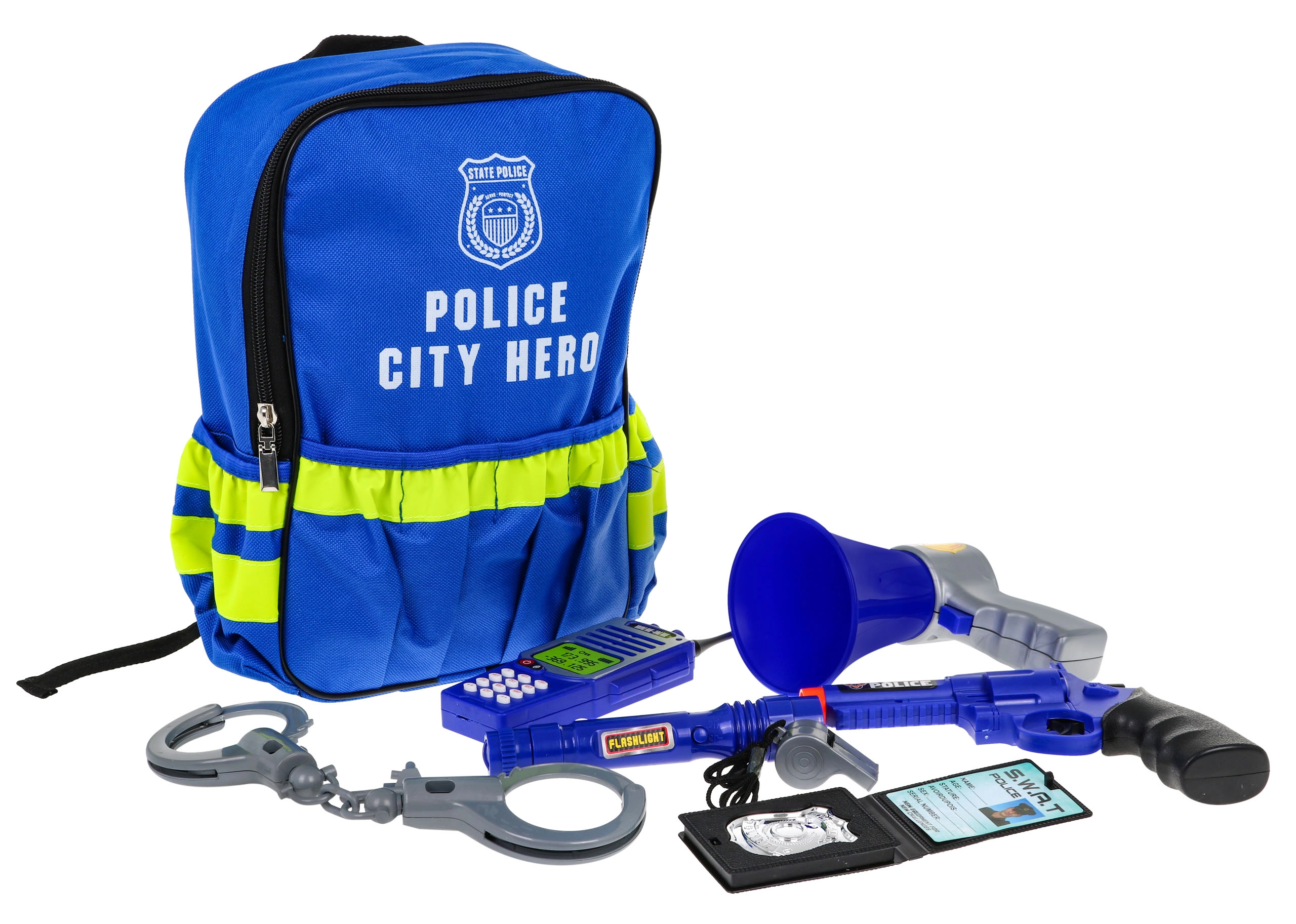 E-shop Výbava pre malého policajta v batôžku - policajná sada