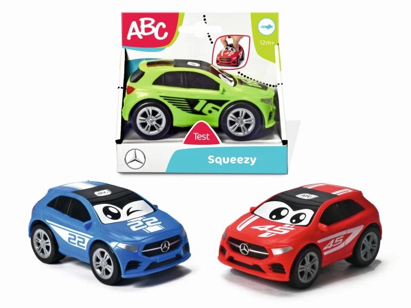 E-shop Dickie Auto Happy Mercedes A-Class Squeezy 11 cm Zelené