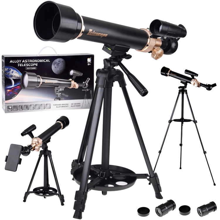 Astronomický teleskop 30x/60x 500 mm so statívom a príslušenstvom
