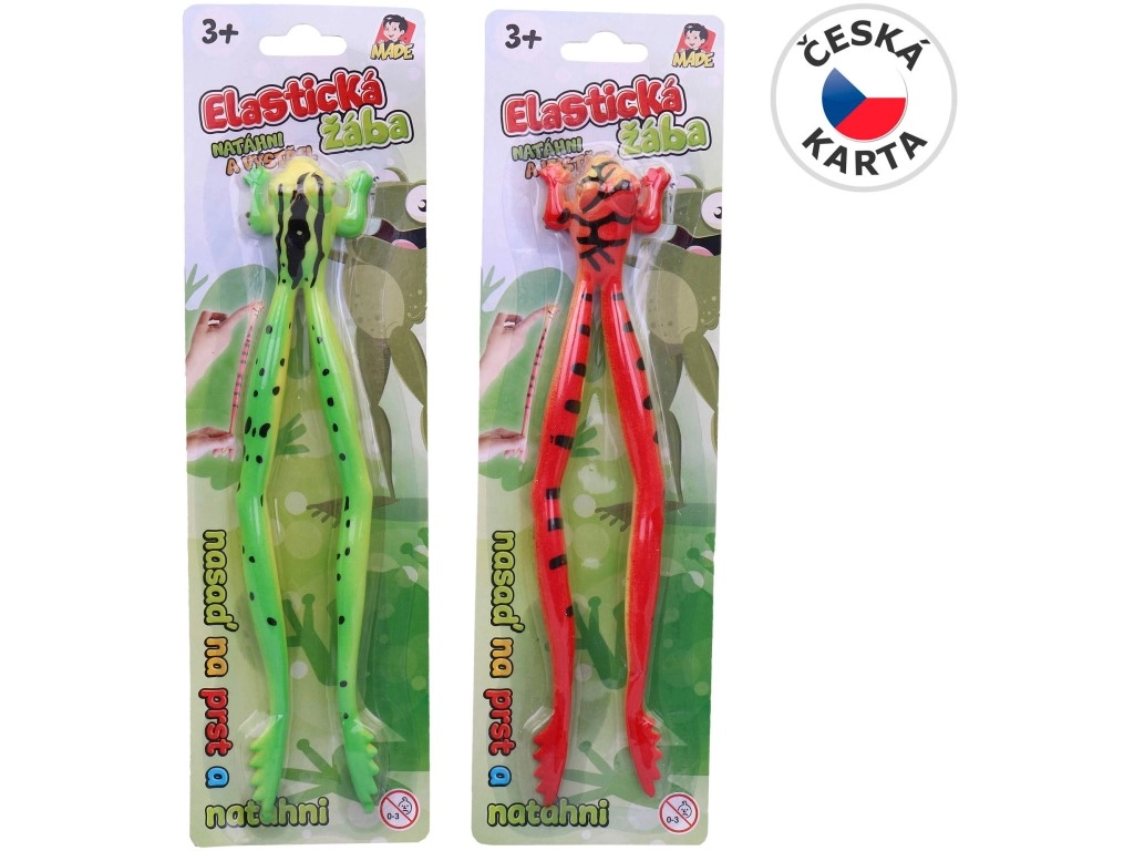 Interaktívna plastová žaba 22,5 cm