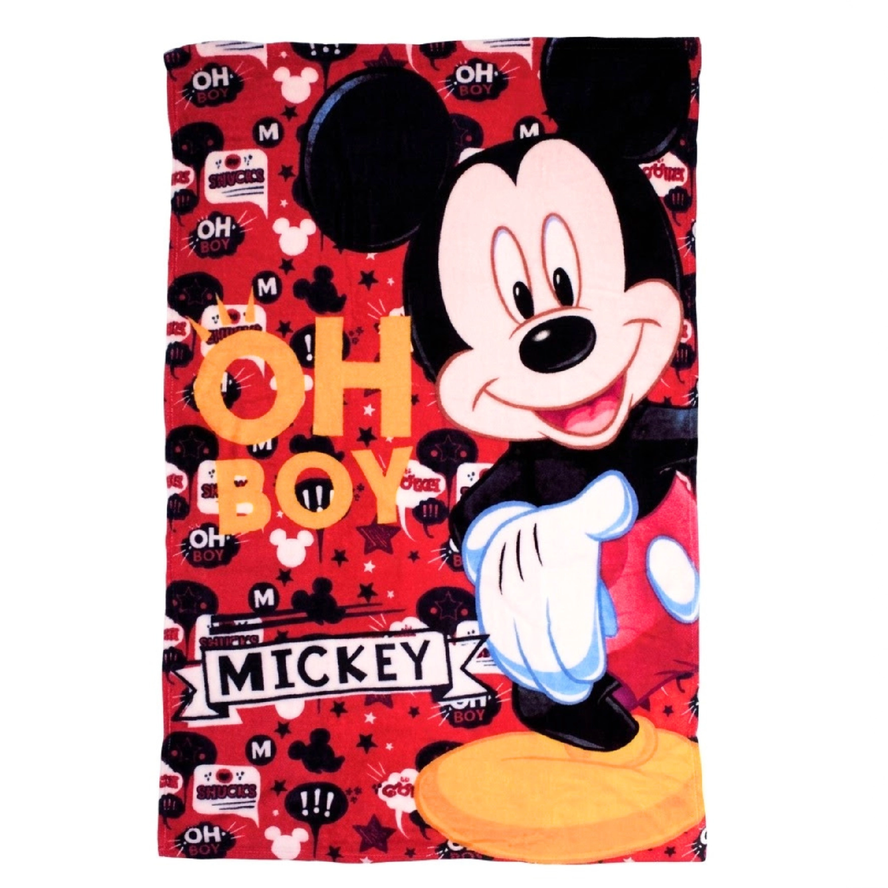 Detská flísová deka Disney Mickey Mouse 100 × 150 cm