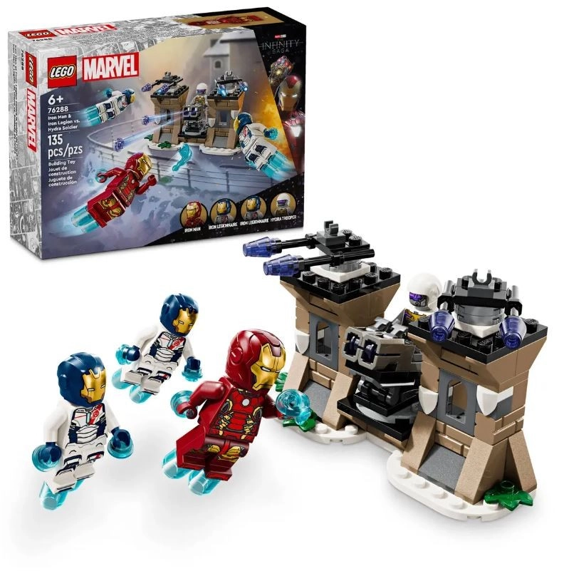 E-shop LEGO® Marvel 76288 Iron Man a Železná légia vs. vojak Hydry