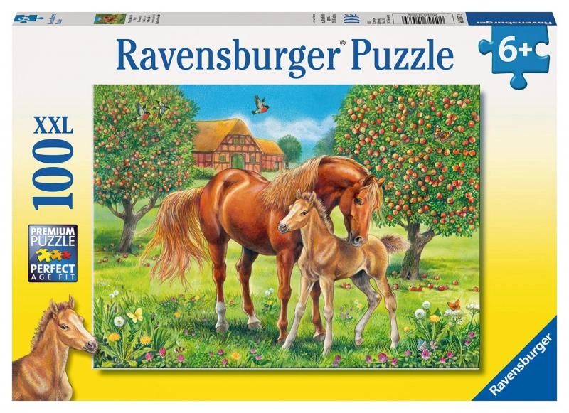 E-shop Ravensburger Koně na pastvině 100 XXL dielov
