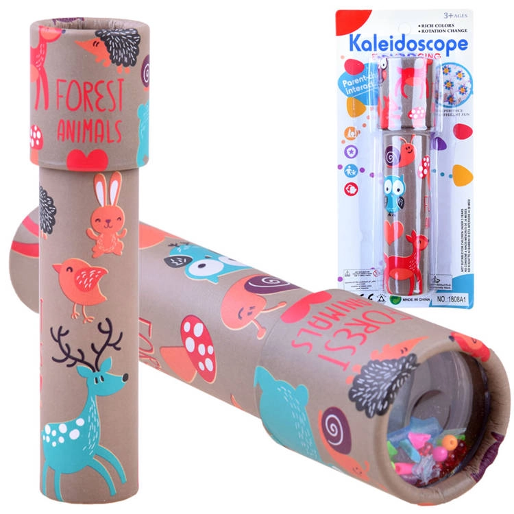 E-shop Joko Veľký Kaleidoskop pre deti Zvieratká, otočný, modrý