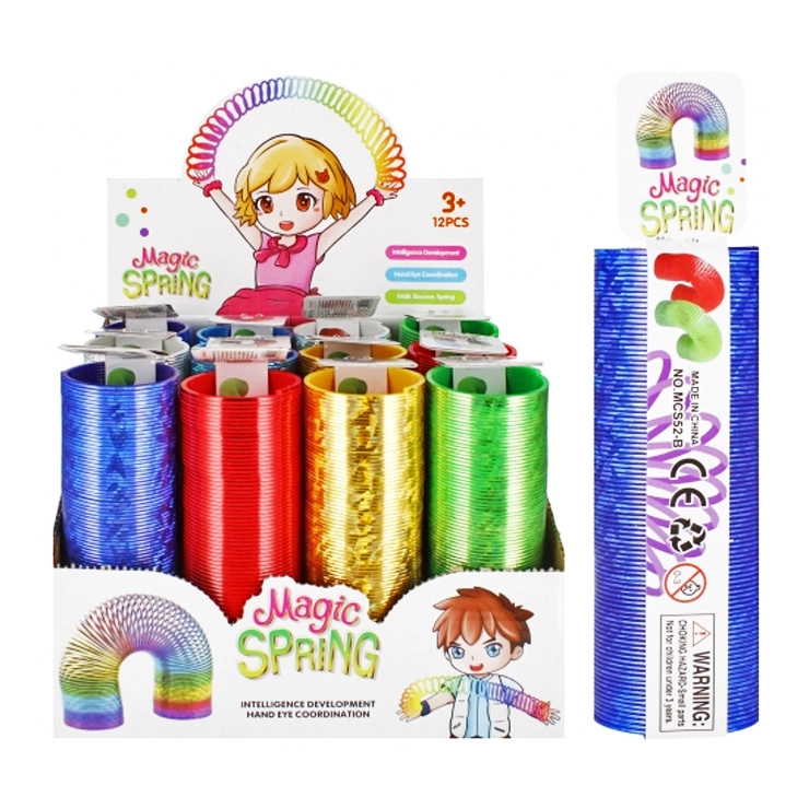 E-shop Farebná magická pružina – slinky hračka