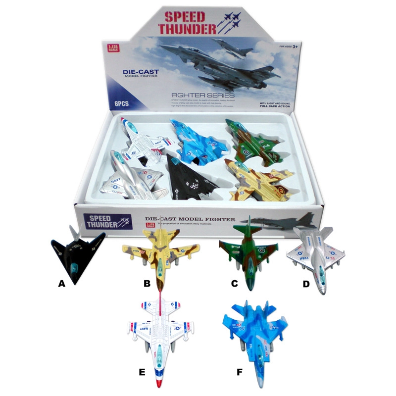 E-shop Model bojového lietadla – stíhačka 1:128 (viac variantov)