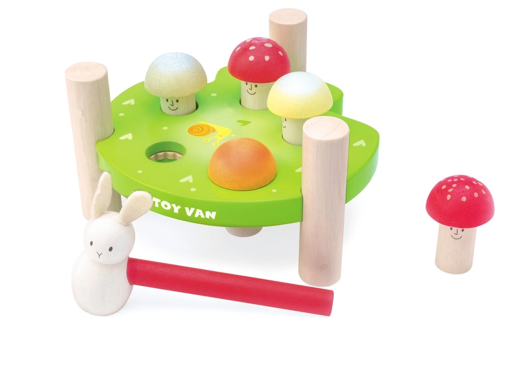E-shop Le Toy Van Petilou zatloukačka veselé muchomůrky