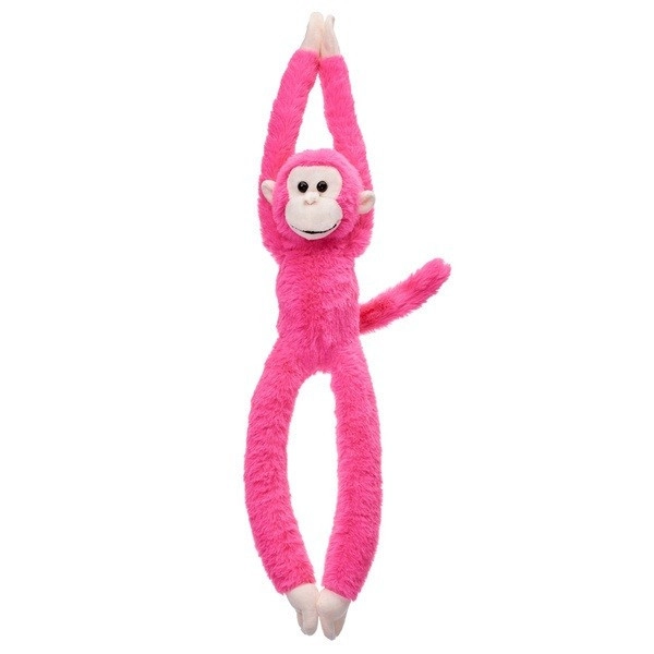 E-shop Závesný maskot opice fuksiovej farby