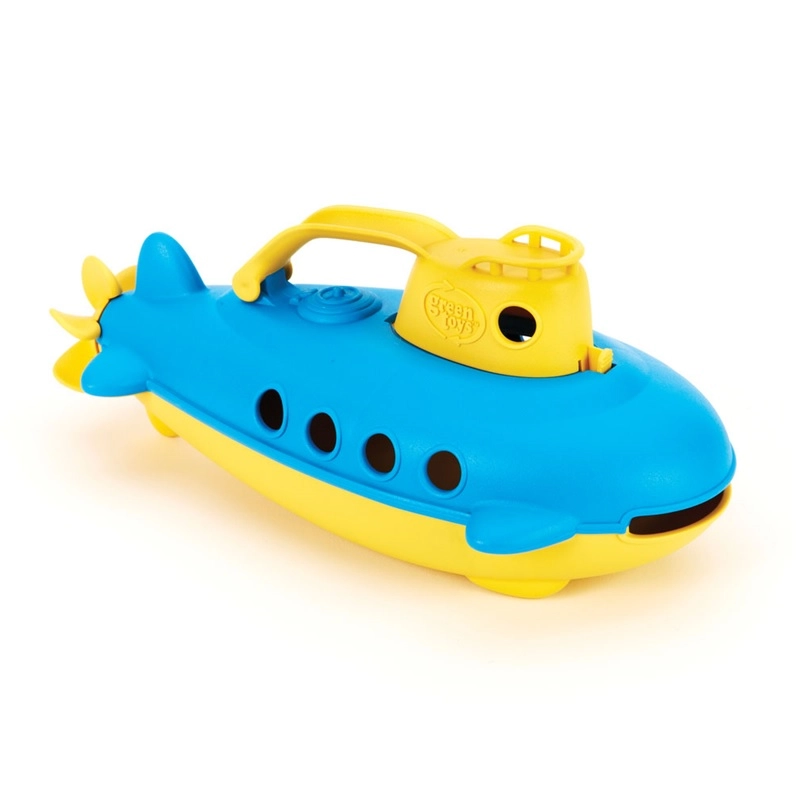 E-shop Green Toys Ponorka žltá rukoväť