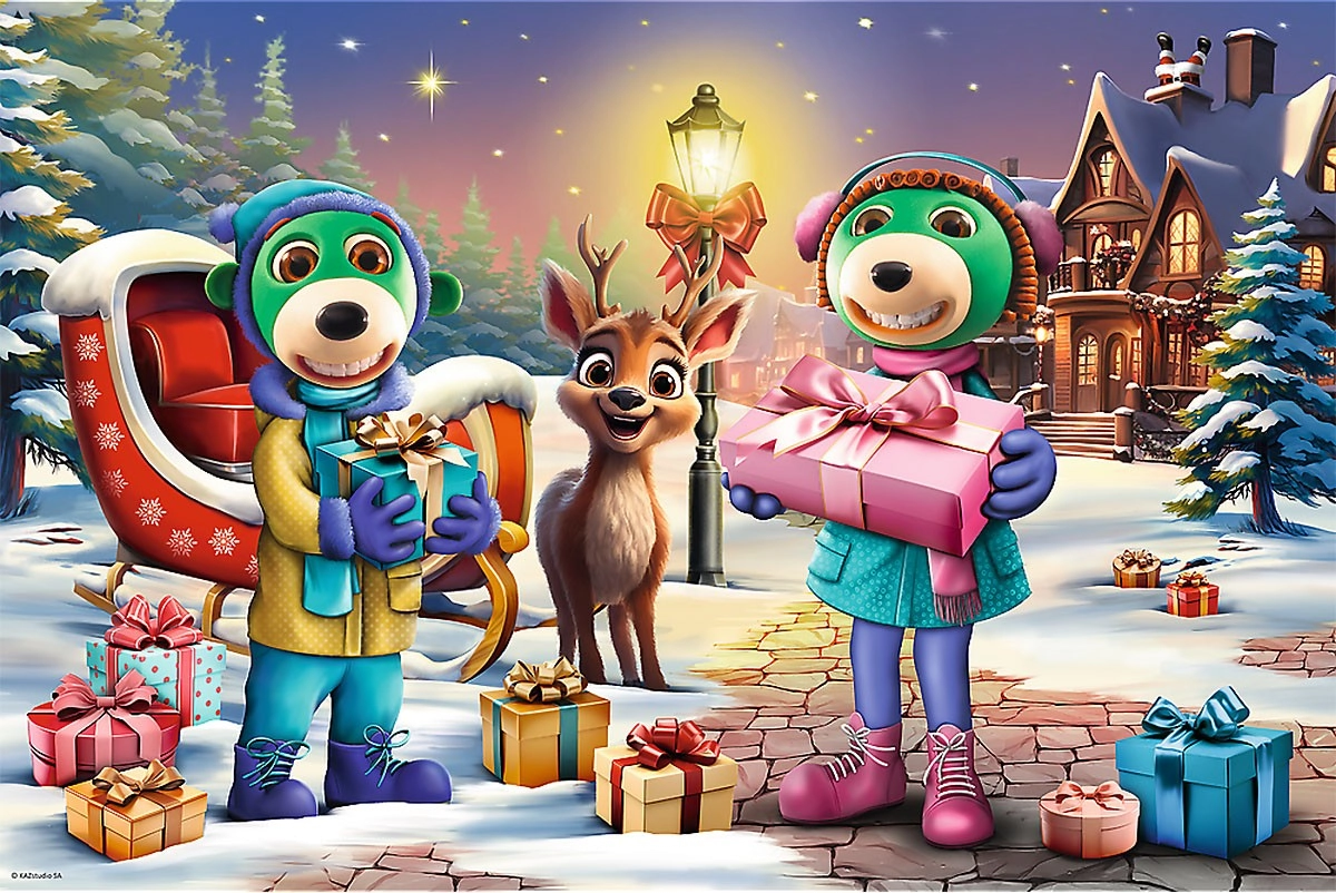 E-shop Treflíci Zimný čas MAXI 24 dielov