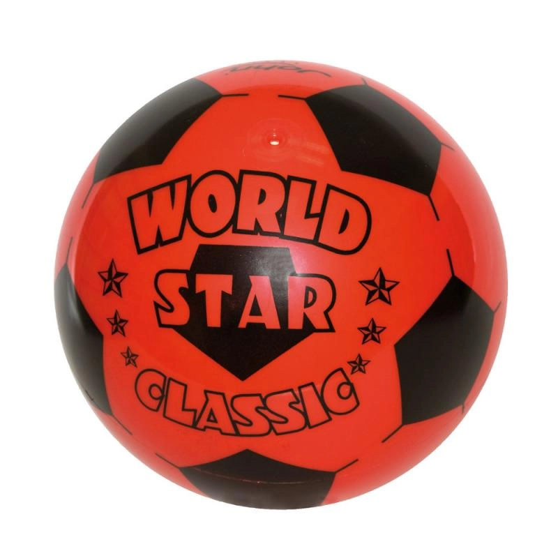 E-shop Plastová futbalová lopta WORLD STAR 220 mm