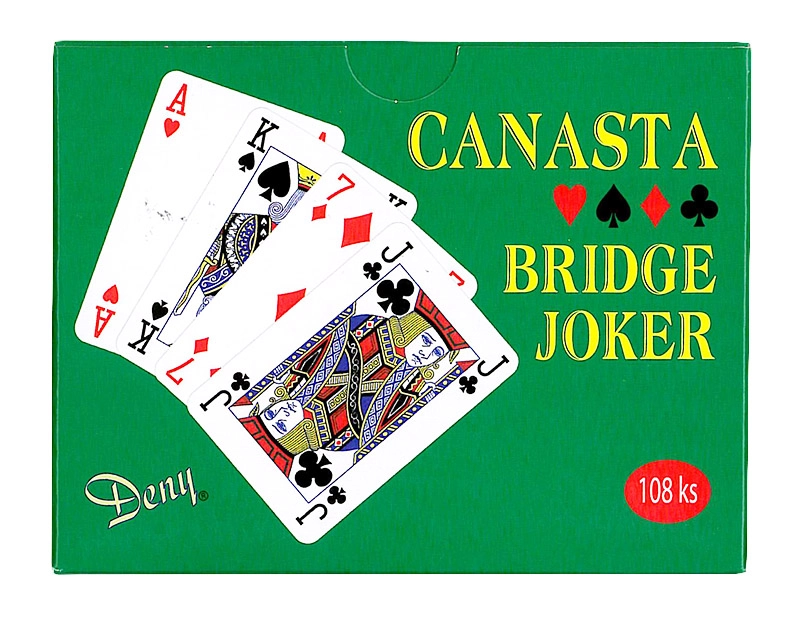 E-shop Krabička Canasta kariet 108 ks