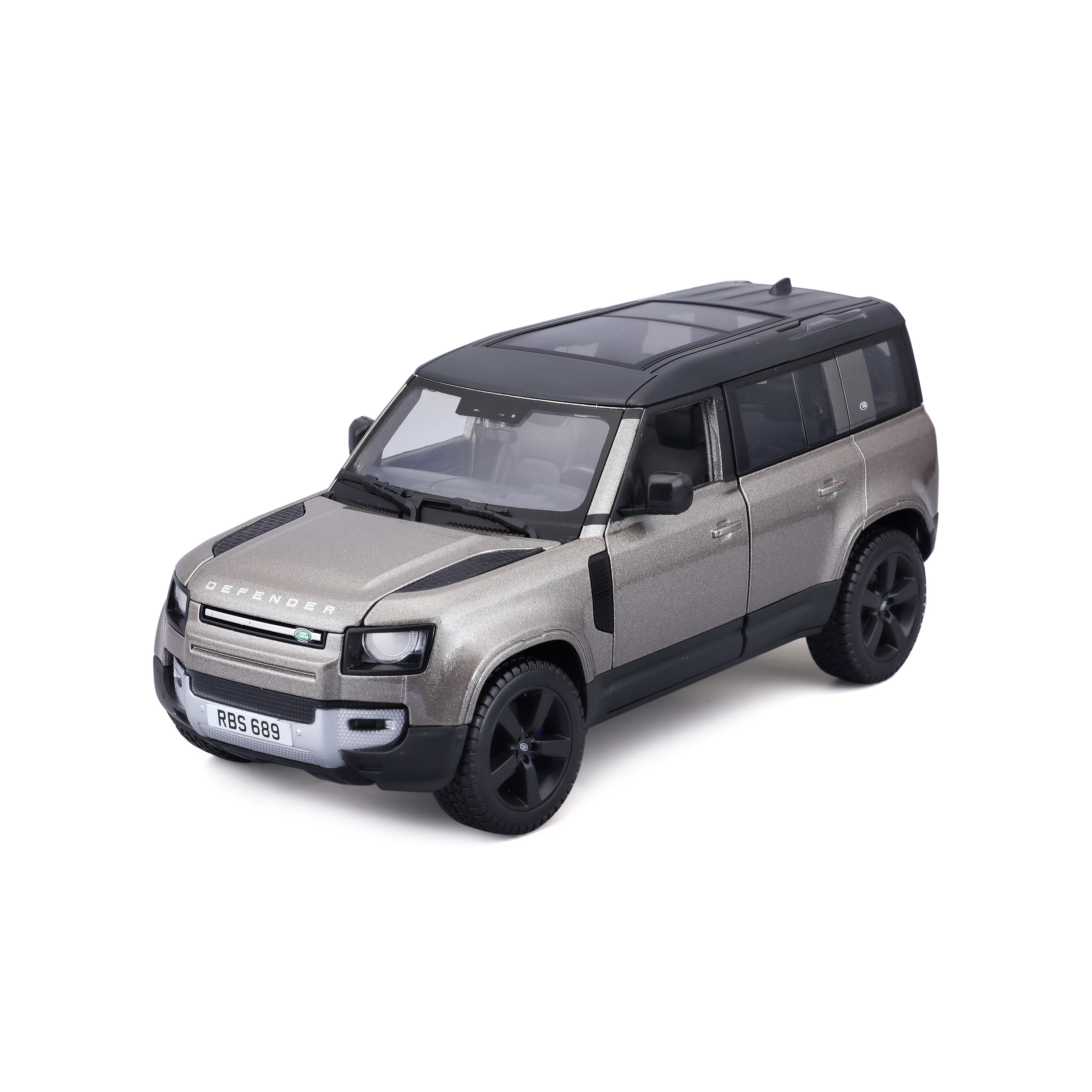 E-shop Bburago Plus Land Rover Defender 110 Silver 1:24