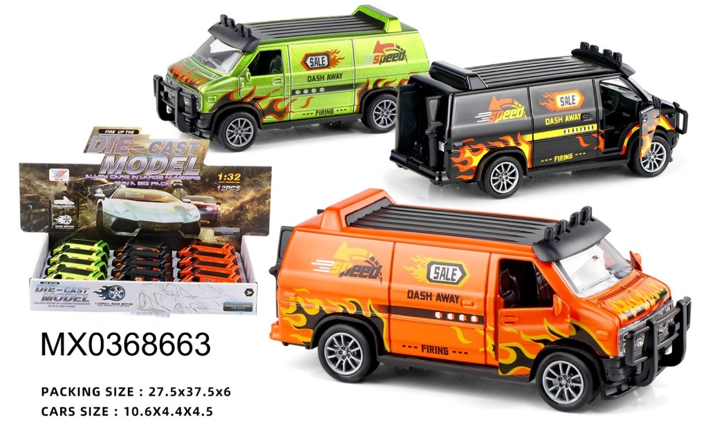 Alltoys K174A21 Auto dodávka 1:32