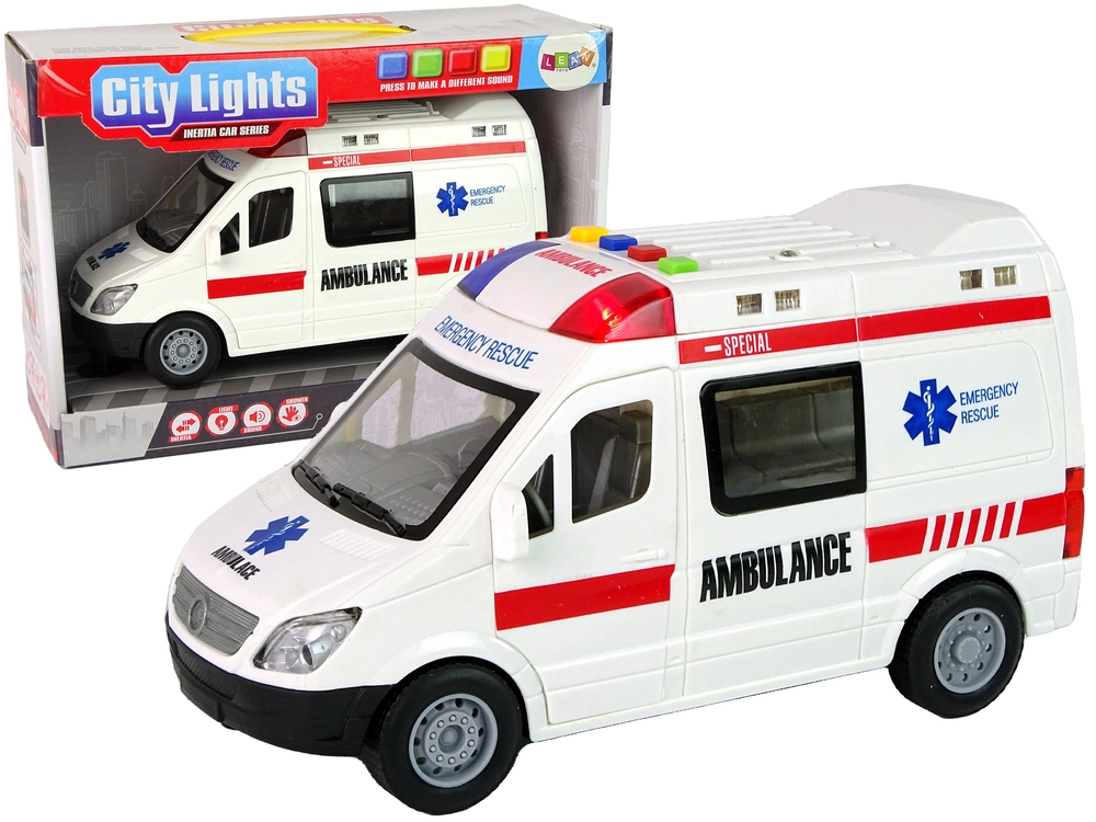 E-shop Lean Toys Sanitné svetlá Zvuky Trecí pohon