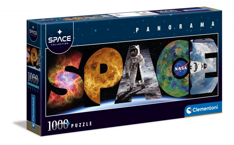 E-shop CLEMENTONI Panoramatické Space: NASA 1000 dielov