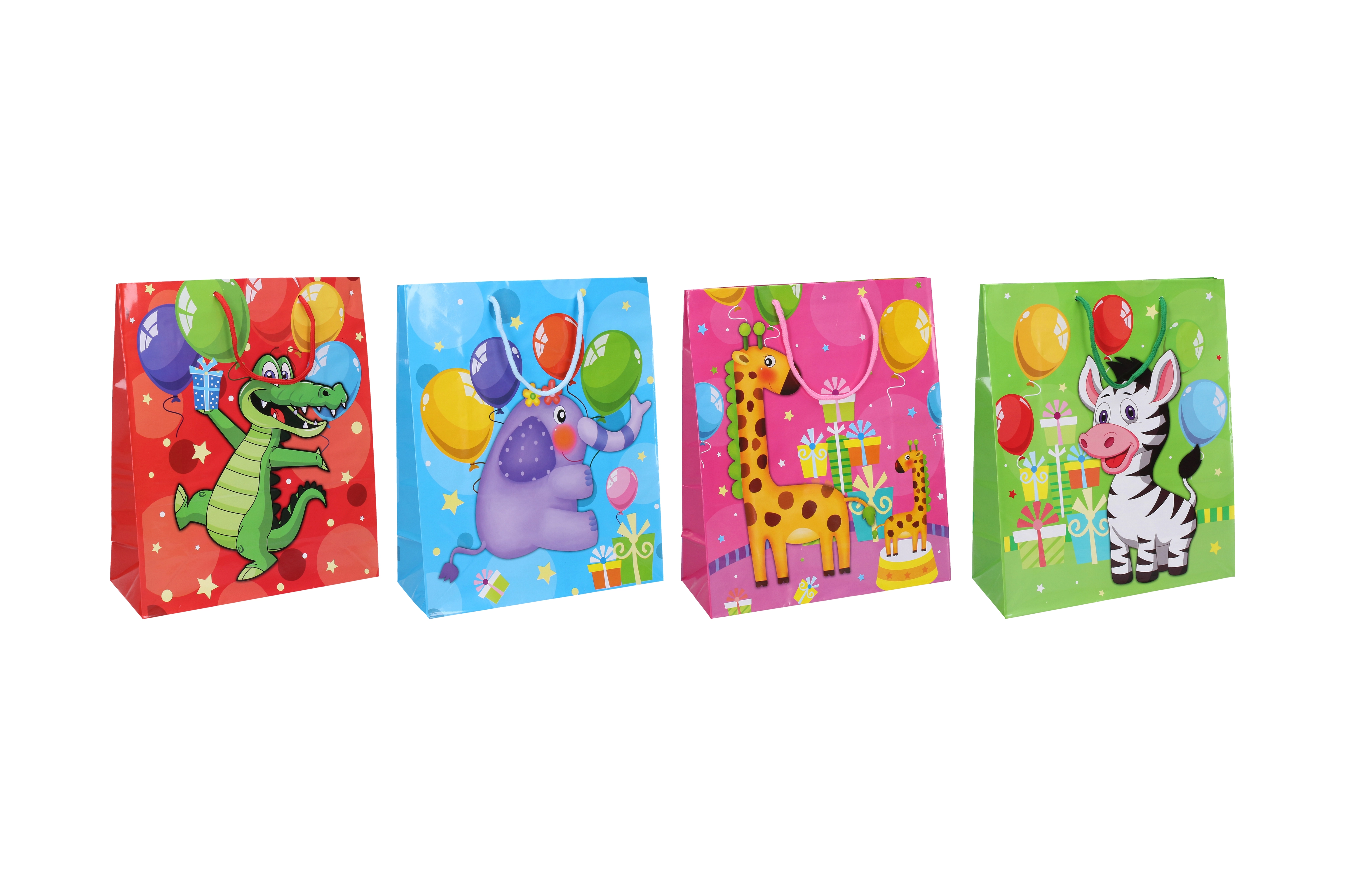 E-shop Darčeková taška detská 26x32x11cm - modrá