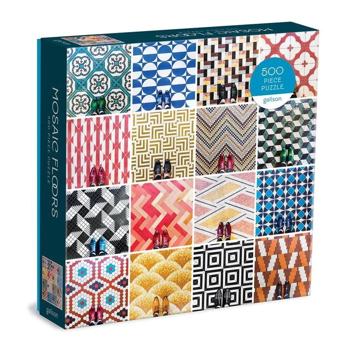 E-shop Galison puzzle Mozaikové podlahy 500 dielikov