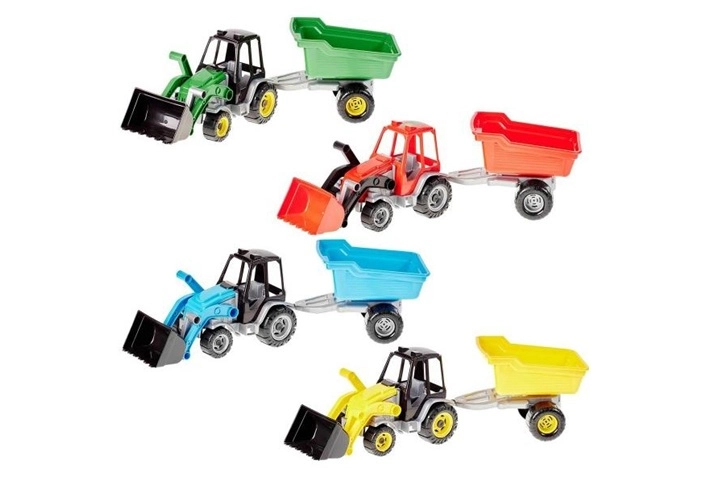 Traktor Master s prívesom