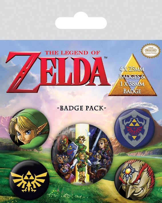 E-shop Pyramid International Set odznakov Zelda