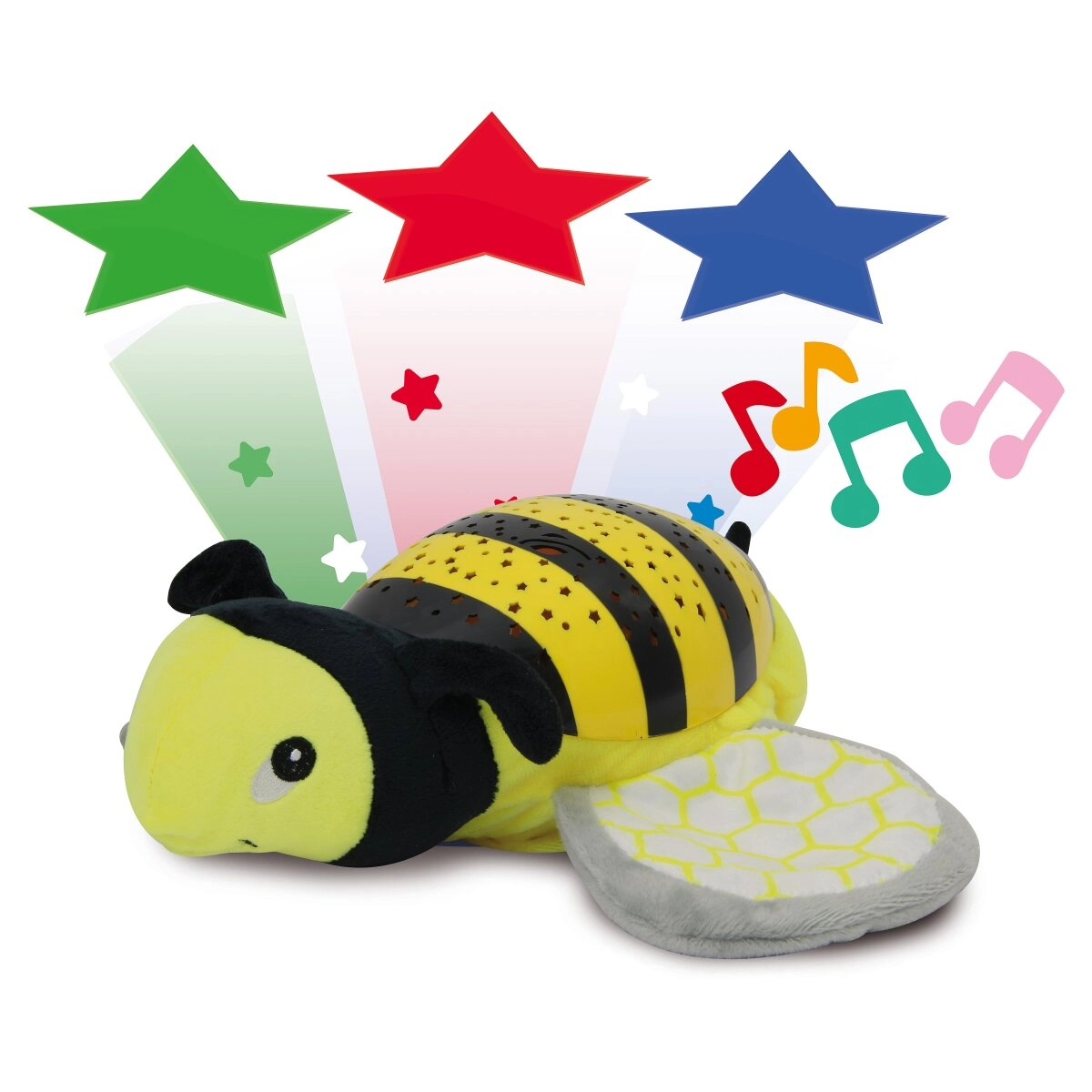 Nočné svetlo s projektorom a melódiami Jamara Dreamy Bee - 1 kus